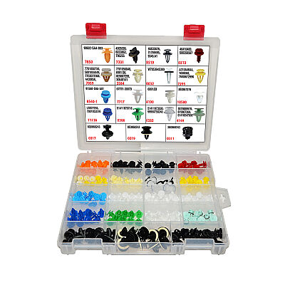 Set Plastik Universal Kapı Döşeme Klipsi Kutulu - 1